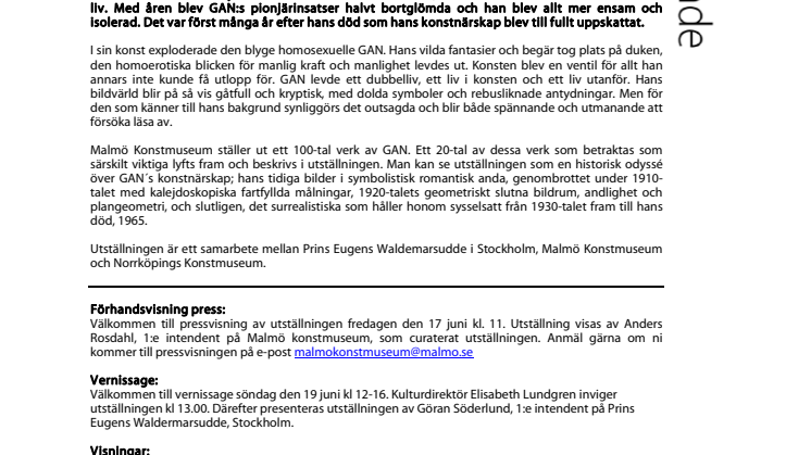 GAN - Gösta Adrian Nilsson 