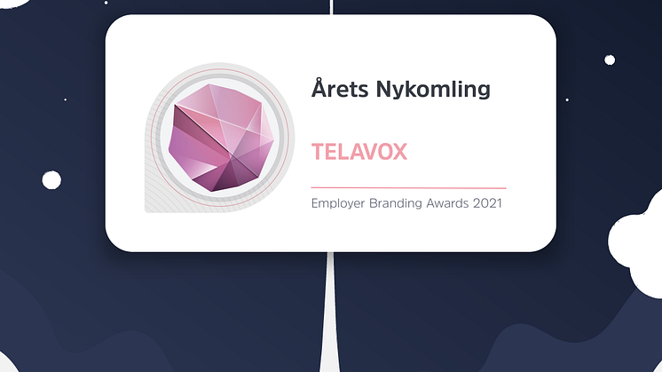 Årets nykomling 2021