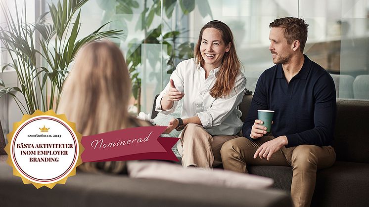    Duni Group Nominerade till "Bästa Aktiviteter inom Employer Branding" av Karriärföretagen