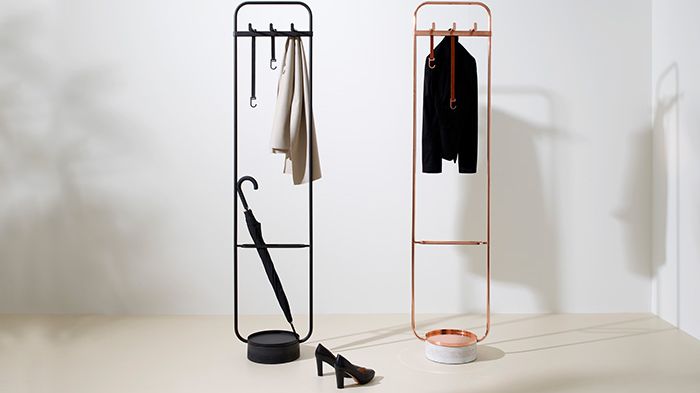 “It’s actually a very exclusive hanger that becomes almost like a sculpture in the room — adding another value but also fulfilling a clear function in a workplace,” says Anders Englund, Design Manager at Offecct