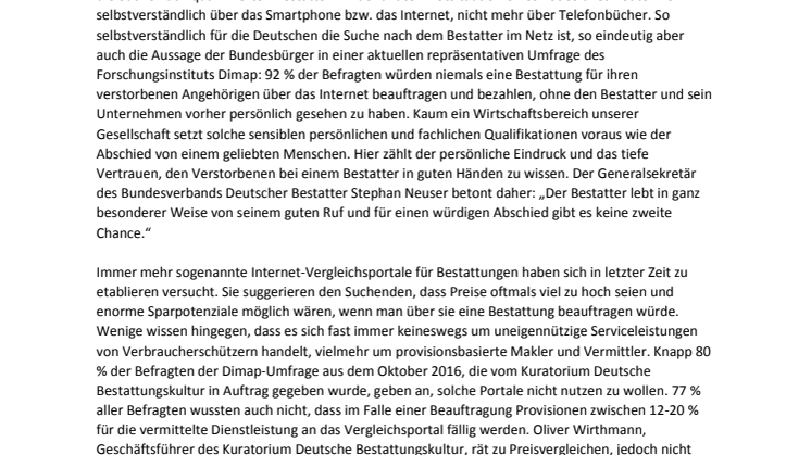 Begleitung in Trauerzeiten erfordert Fachwissen und Einfühlungsvermögen 