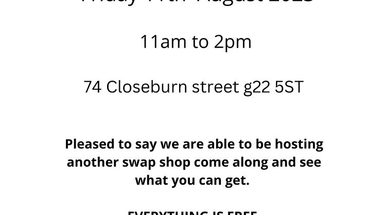 Swap Shop 11Aug23