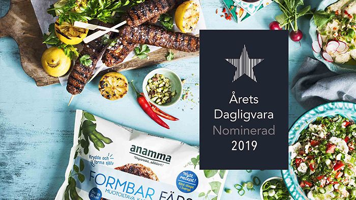 Anamma Formbar Färs nominerad till Årets Dagligvara 2019