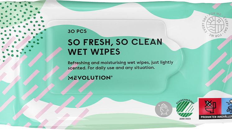 Mevolution So Fresh, So Clean Wet Wipes
