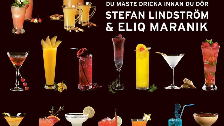 Omslag "101 Cocktails du måste dricka innan du dör" 