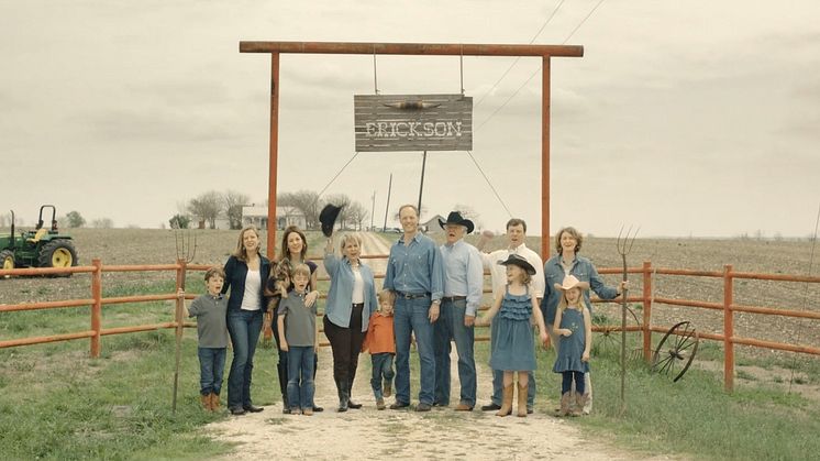 Familjen Erickson i Texas