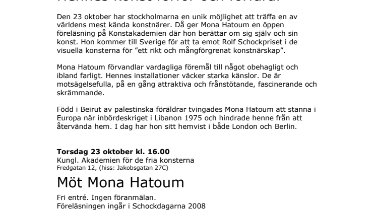 Hennes konst förför och förfärar