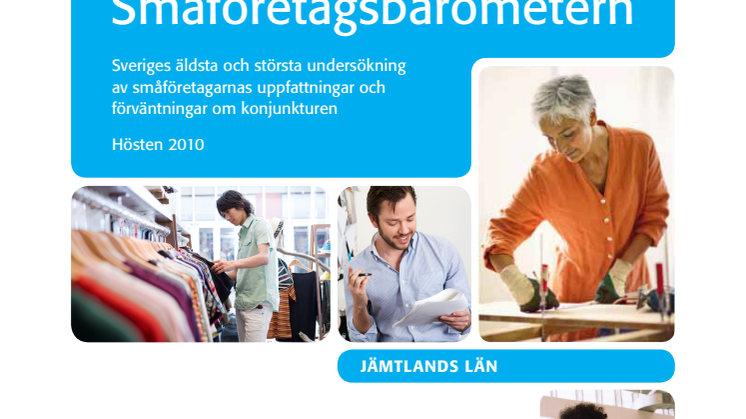 Småföretagsbarometern Hösten 2010 Jämtland