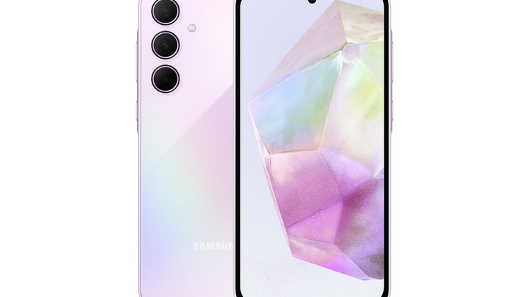 SM-A356_Galaxy A35_Awesome Lilac_Front