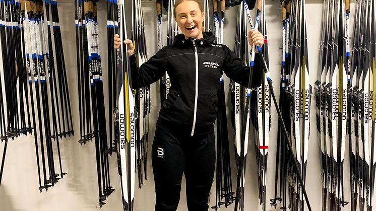 SiO Athletica åpnet skiutleie i januar. Med stengte treningssentre er det ekstra viktig at det legges til rette for aktivitet utendørs. 