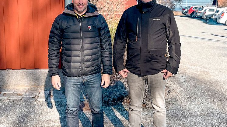 Från vänster: Andreas Hedström, Åkerströms och Anders Garén, Ragn-Sells