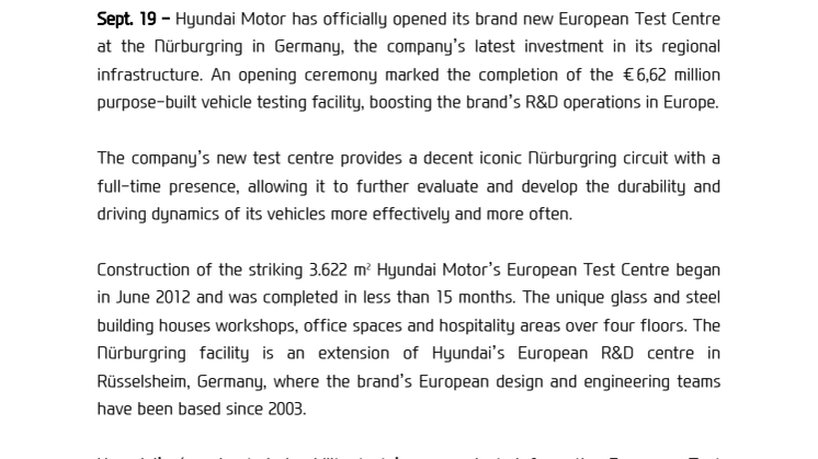 Hyundai med suksess i 24-timers race