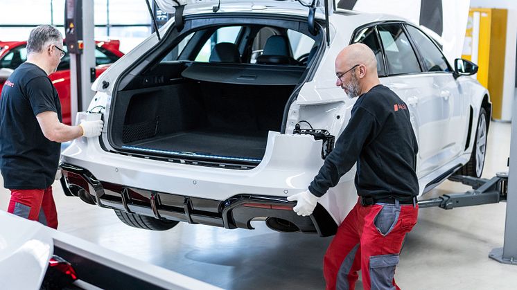 Audi RS 6 Avant GT produktion