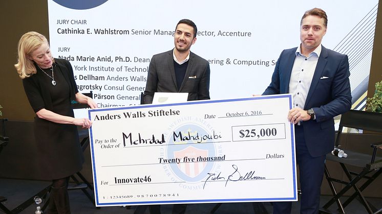 Anders Wall Entrepreneur of the Year Award till miljöteknikföretag