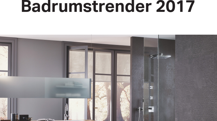 Geberit presenterar 2017 års badrum