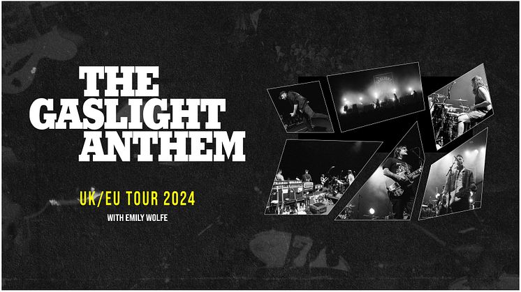 The Gaslight Anthem släpper nytt album och kommer till Sverige i vår!