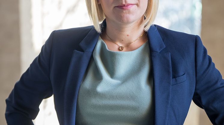 Karin Ernlund, gruppledare för Centerpartiet i Stockholms stad.