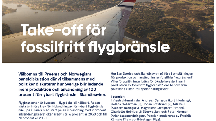 Välkommen till Norwegians och Preems panel om fossilfritt flygbränsle.pdf