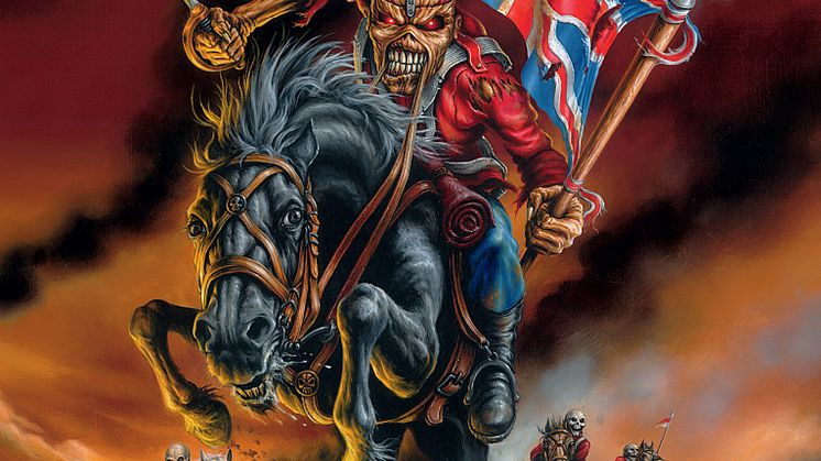 Iron Maiden slipper "Maiden England" på DVD