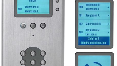 Aptus porttelefon har nytt skal och nytt gränssnitt 	
