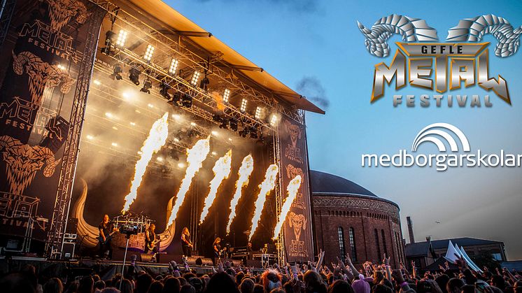 Chans för band från hela Sverige att spela på Gefle Metal Festival