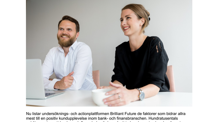 8 av 10 kunder ger maxbetyg till bankernas och finansbolagens service
