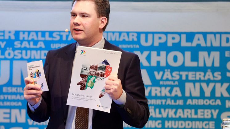 Johan Hjelm presenterar En Bättre Sits i världen