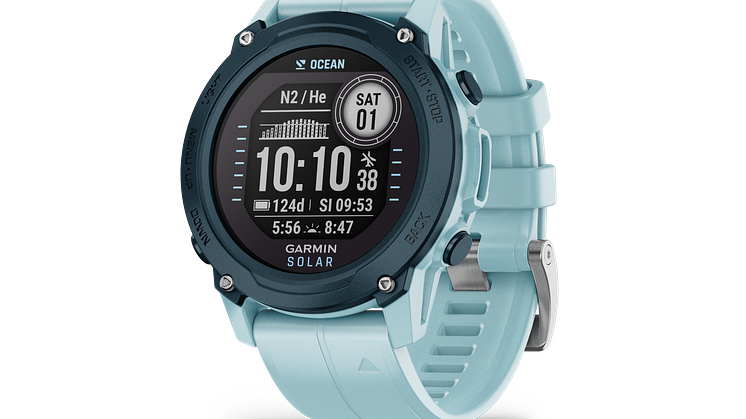 Descent G1 Solar - Ocean Edition, Watchface