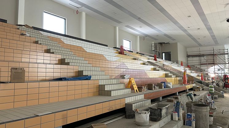 läktaren med 500 platser