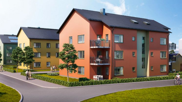 Säljstart för Riksbyggens Brf Skolmästaren i Eskilstuna