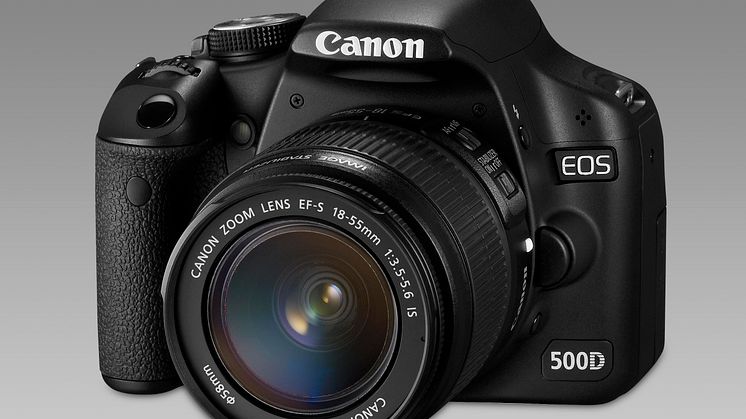 Canon EOS 500D - 15,1 megapixels och video i full HD till alla fotoentusiaster