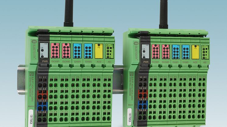 Kompakt Bluetooth modul til trådløs I/O signaloverførsel