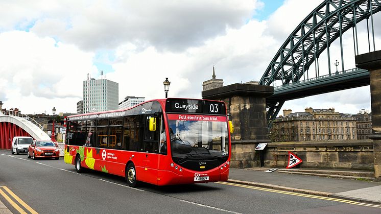Super-green bus trial takes next steps at Go North East