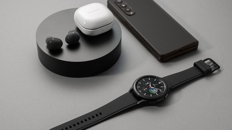 Samsungs nya Galaxy Z fold-serie, Galaxy Watch 4-serie och Galaxy Buds2 nu tillgängliga i butik