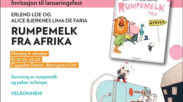 Velkommen til lansering: Rumpemelk fra Afrika 