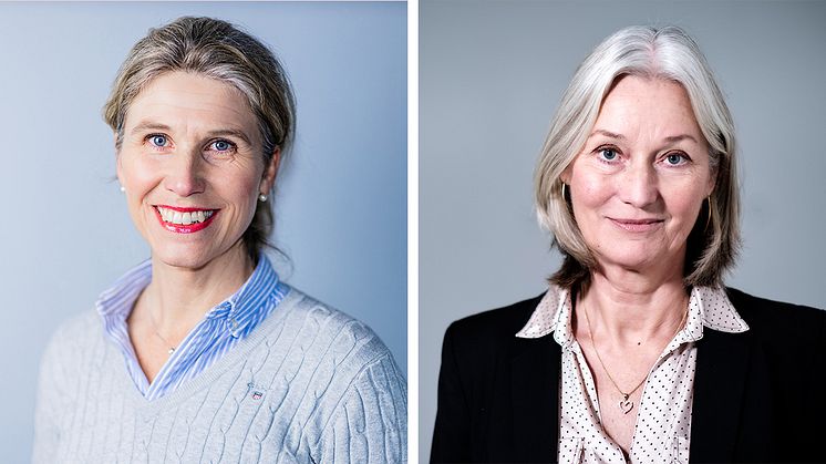 Hanna Sigsjö och Charlotte Ahlgren Moritz