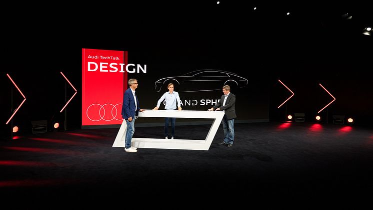 Norbert Weber, Head of Design Interior; Philipp Römers, Head of Design Exterior and Josef Schlossmacher, Communications Product and Technology