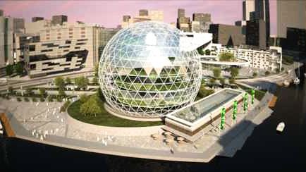 The Plantagon Greenhouse for vertical farming (7 sec. animation)