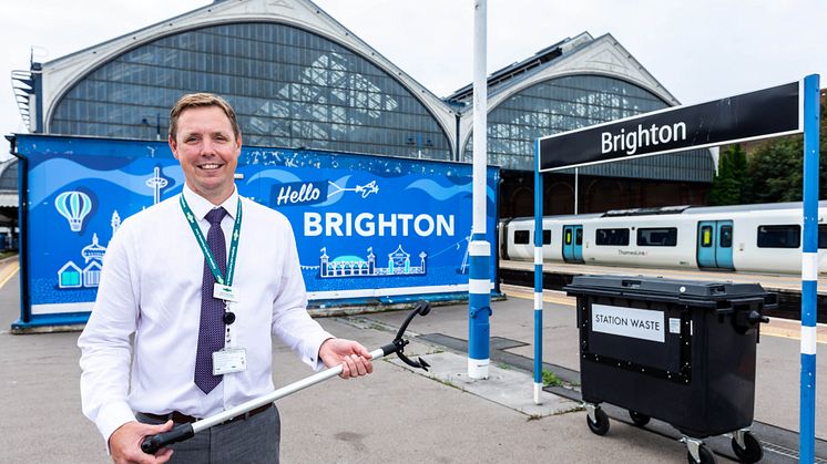 Recycling boost for Brighton station