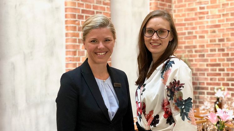 Floristen Camilla har checkat in på Elite Hotel Mimer