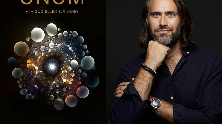 Romanen “UNUM, AI – Gud eller Tjänare?” är skriven av AI-filosofen och serieentreprenören Fredrik Forss och lanseras i bokhandeln på fredag den 1 september.