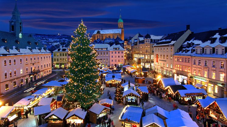 "Die ganze Stadt ein Weihnachtsberg", so das alljährliche Motto zur Weihnachtszeit in Annaberg - Buchholz 
