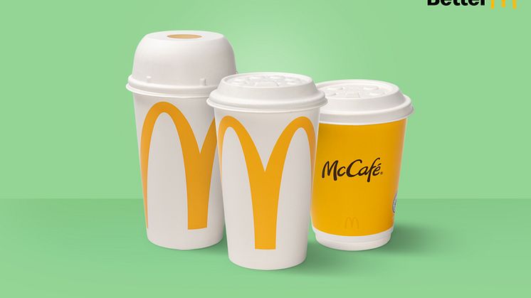 McDonald’s Deutschland setzt neue Maßstäbe für die Branche: Ab sofort keine Einwegplastikdeckel und Trinkhalme mehr!