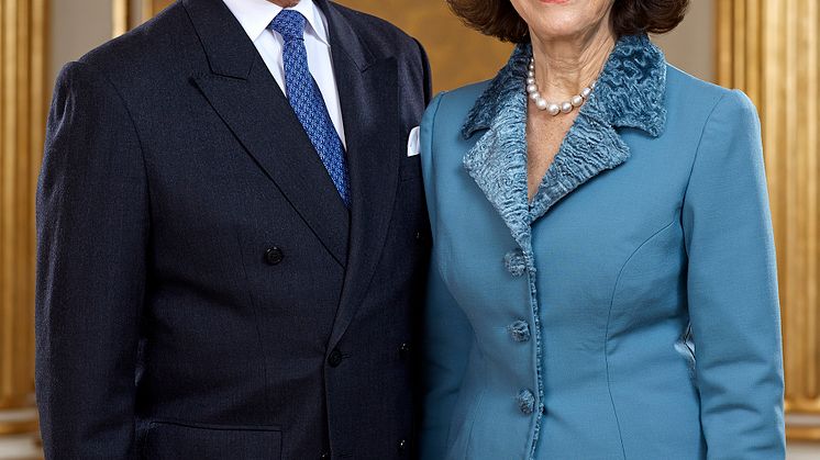 H.M. Konung Carl XVI Gustaf och H.M. Drottning Silvia