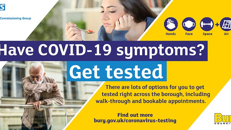 Covid testing centres open over Easter