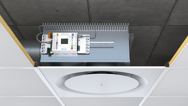Lindab launches DCV One – an all-in-one supply unit for Demand Controlled Ventilation