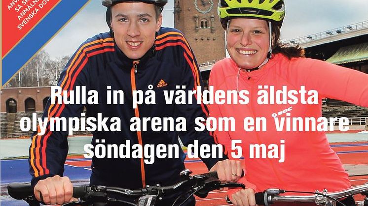 Delta i Sveriges vackraste cykellopp - uppge koden "DOWN" vid anmälan