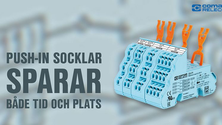 Push-in socklar som sparar både tid och plats