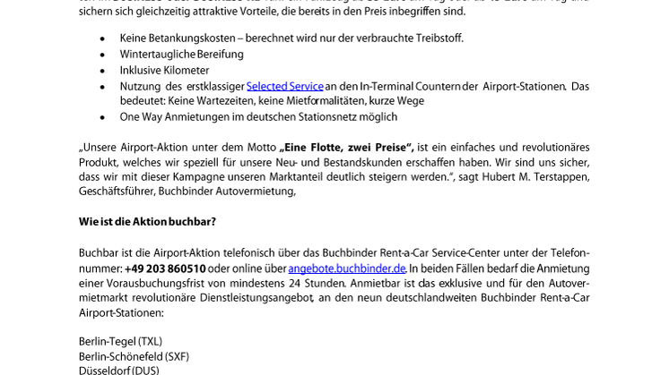 Sie haben die Wahl. Eine Flotte, zwei Preise.