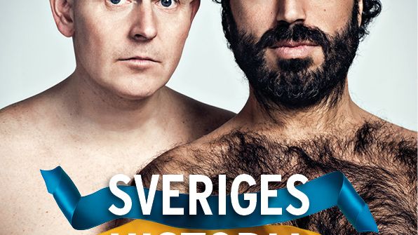 Özz Nüjen och Måns Möller förenas på scen i showen ”Sveriges Historia – den nakna sanningen”